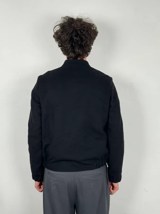 Kenzo Asymmetrical Wool Black Jacket dAAPOOc 2
