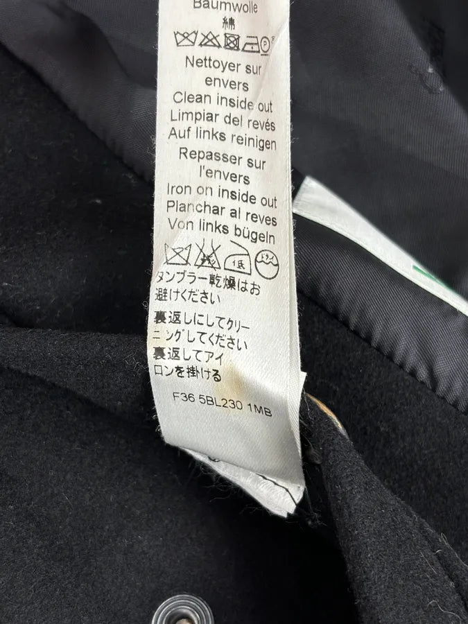 Kenzo Asymmetrical Wool Black Jacket dAAPOOc 10