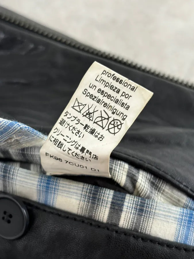 Kenzo Black Lamb Leather Premium Jacket iwYzCMq 12