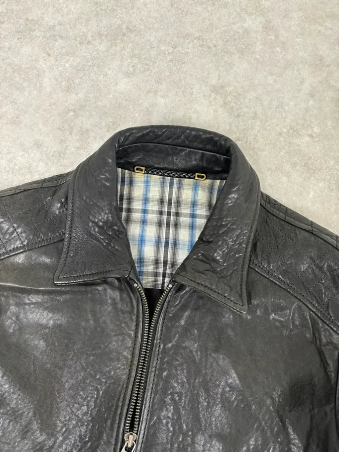 Kenzo Black Lamb Leather Premium Jacket iwYzCMq 7