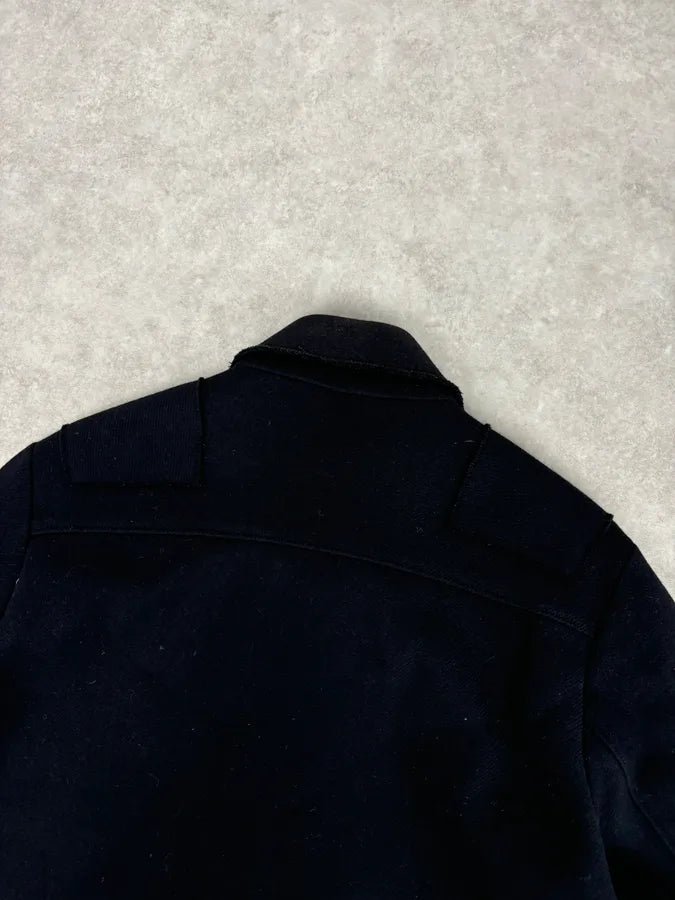 Kenzo Black Classy Wool Buttoned Coat gTDbCiM 5