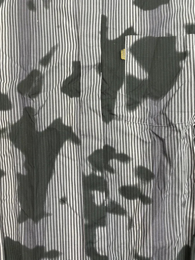 Kenzo Blue & Black Abstract Print Shirt CDzgHdx 9