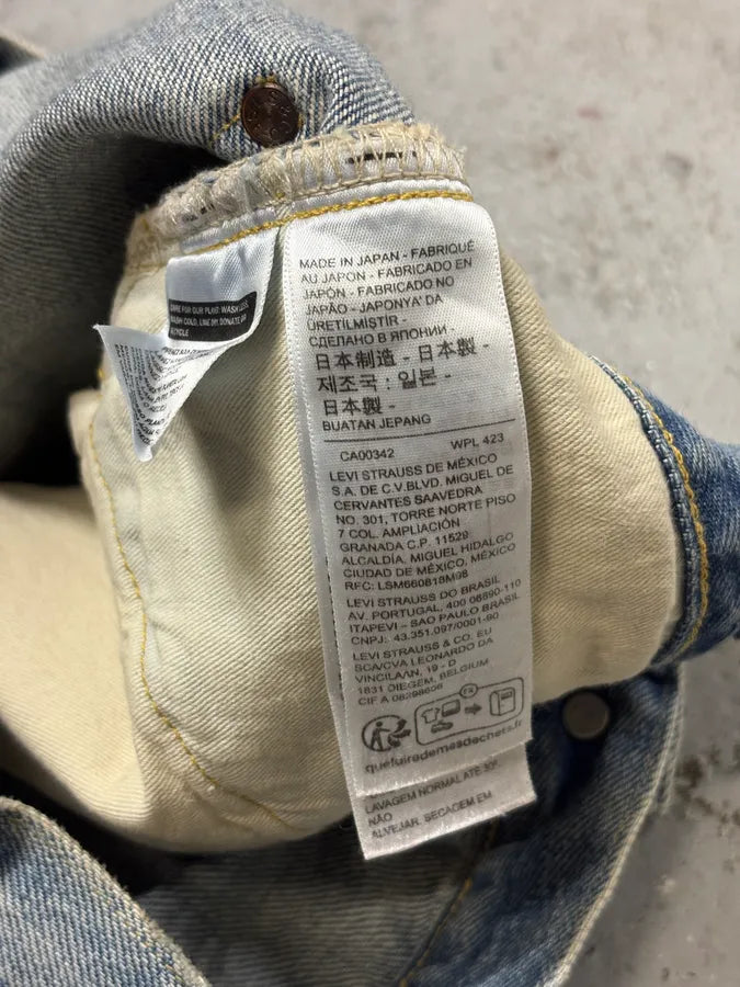 Kenzo Levi’s Destroyed Blue Denim Jeans CqCOkhA 10