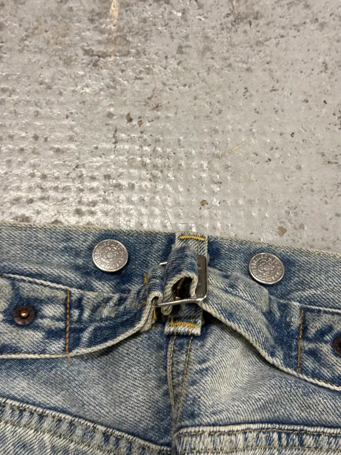 Kenzo Levi’s Destroyed Blue Denim Jeans CqCOkhA 9