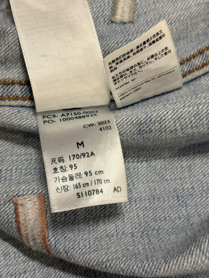 Kenzo Levi’s Embroided Blue Denim Jacket  ogrUQTE 9