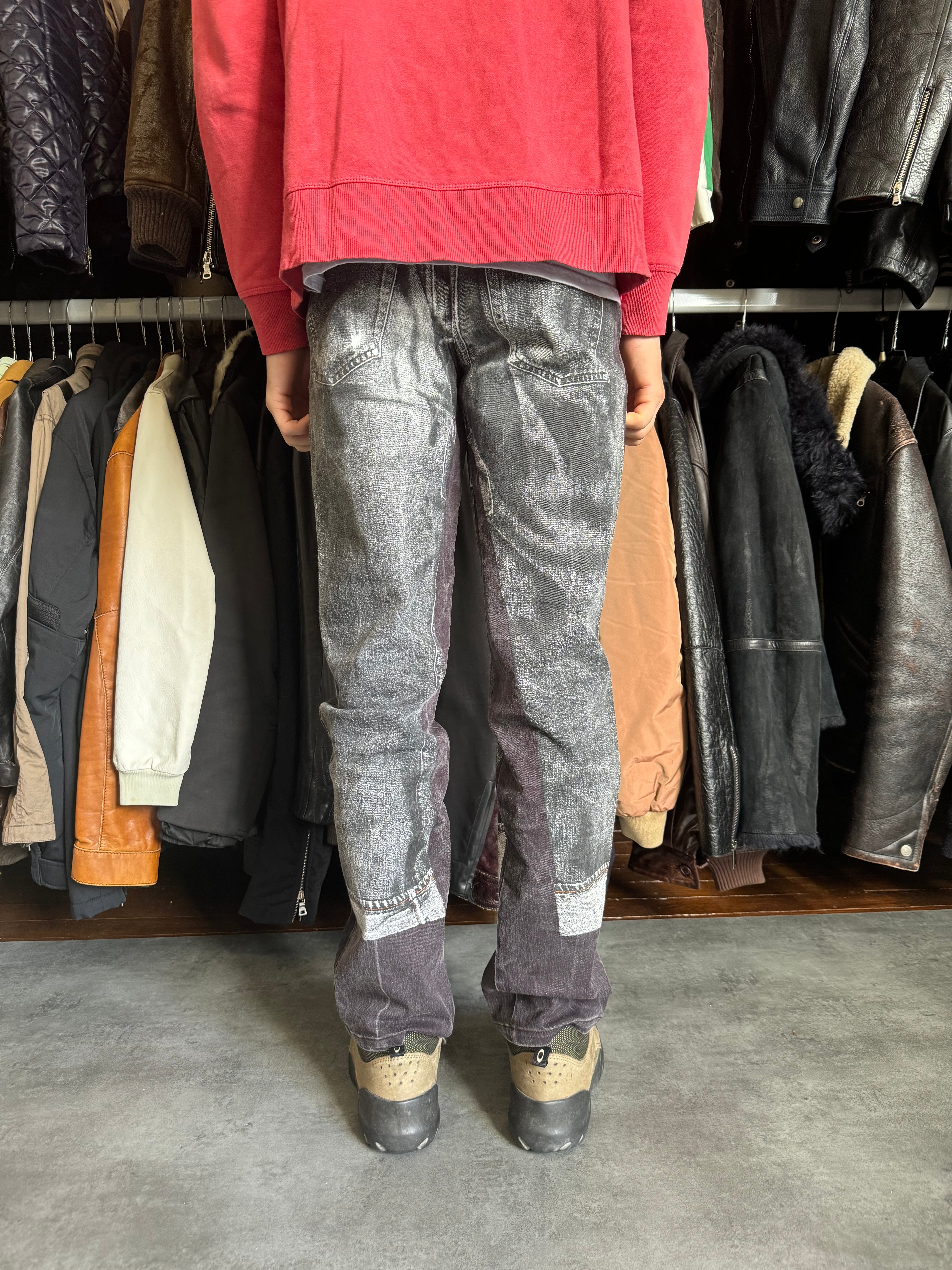 AW1997 Jean Paul Gaultier Trompe L'Oeil Jeans (S) - 3