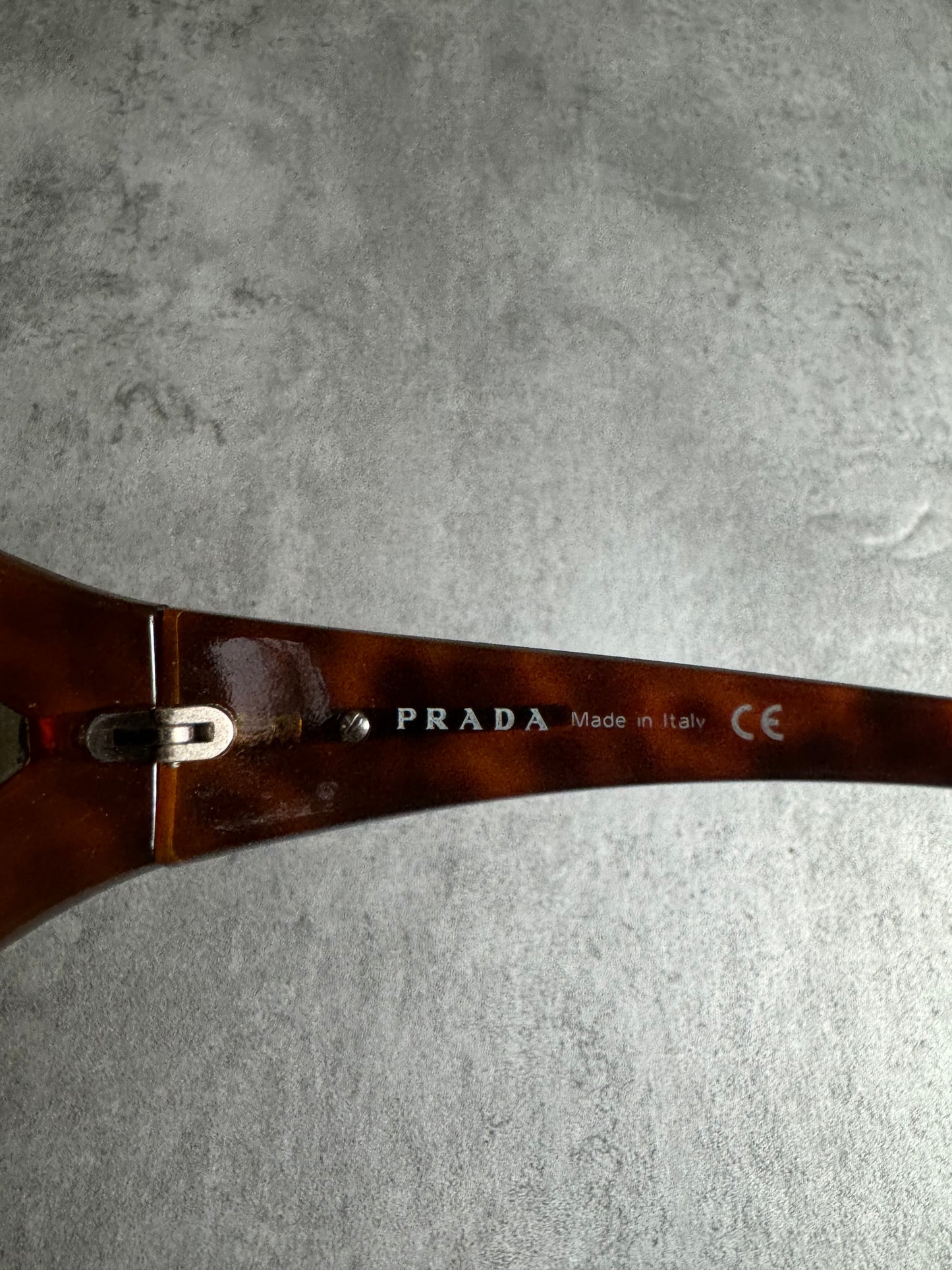 SS2004 Prada Contemporary Brown Sunglasses (OS) - 6