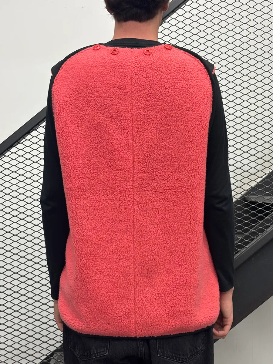 AW2020 Kiko Kostadinov Lapsed Infulence Nash Linner Pink & Black Vest  aPPTNkW 2