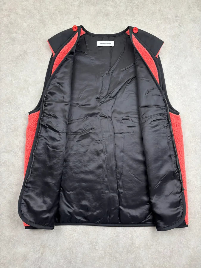 AW2020 Kiko Kostadinov Lapsed Infulence Nash Linner Pink & Black Vest  aPPTNkW 7