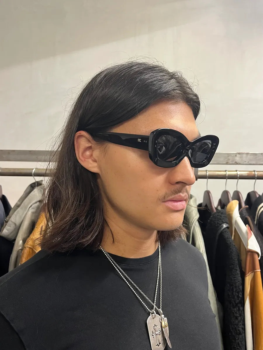Kiko Kostadinov Black Sunglasses (OS) XwtPEnv 1