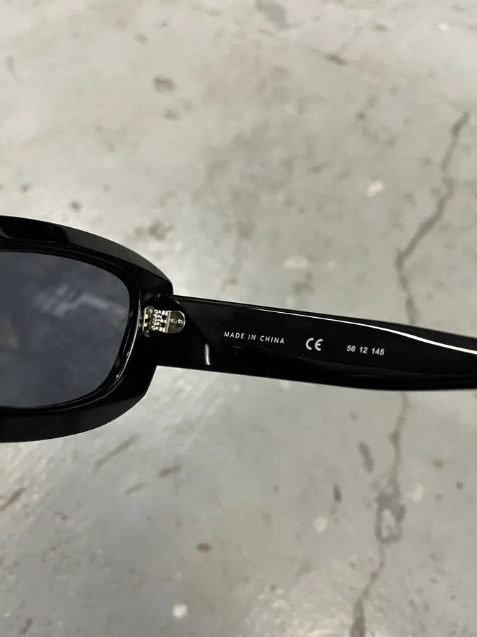 Kiko Kostadinov Black Sunglasses (OS) XwtPEnv 10