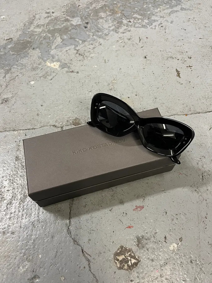 Kiko Kostadinov Black Sunglasses – Dolce Vita Hub Kiko Kostadinov Black Sunglasses – Dolce Vita Hub