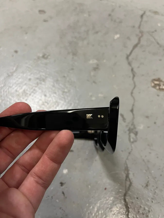 Kiko Kostadinov Black Sunglasses (OS) XwtPEnv 8