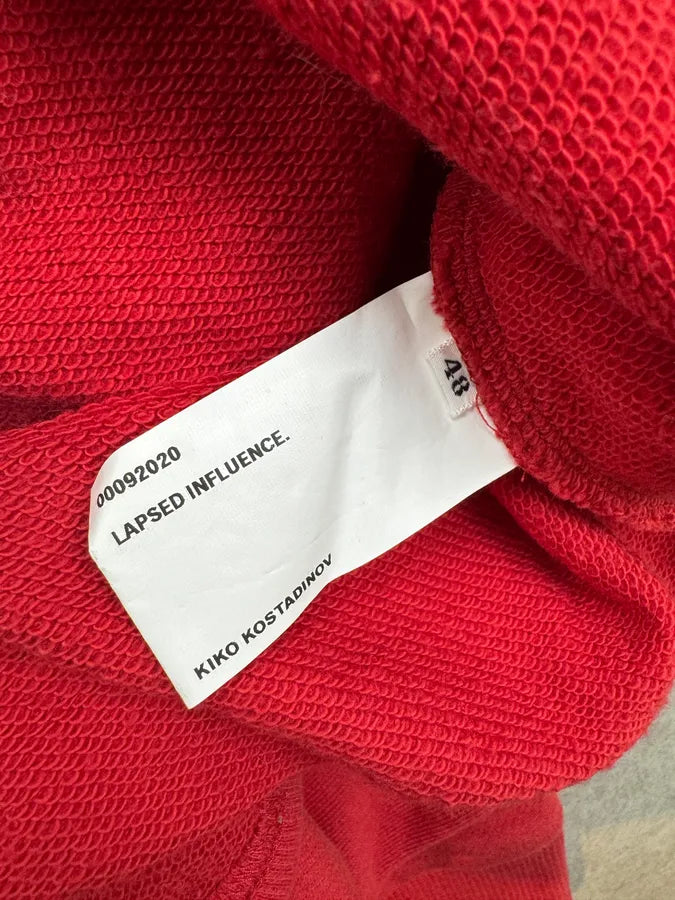 Kiko Kostadinov Lapsed Influence Red & White Zip Hoodie eQEwDZW 7