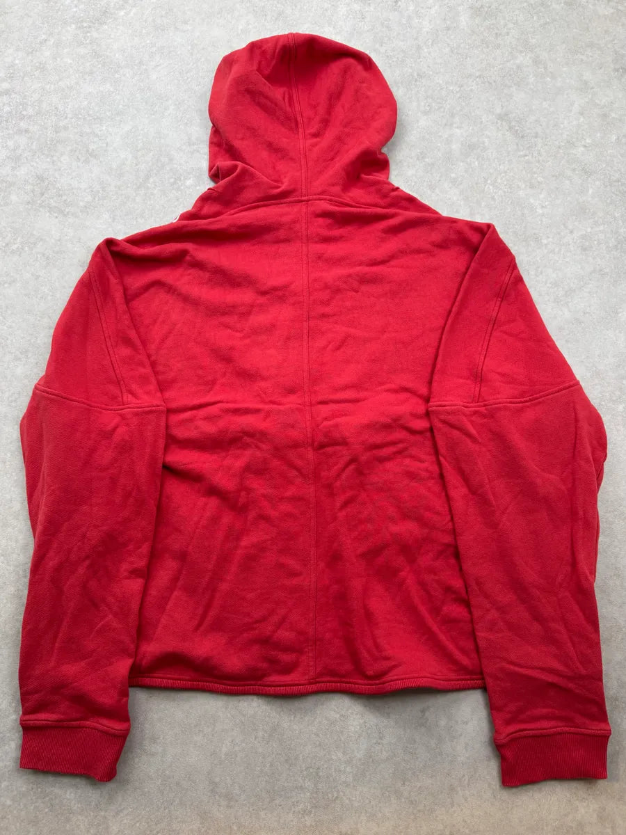 Kiko Kostadinov Lapsed Influence Red & White Zip Hoodie eQEwDZW 5