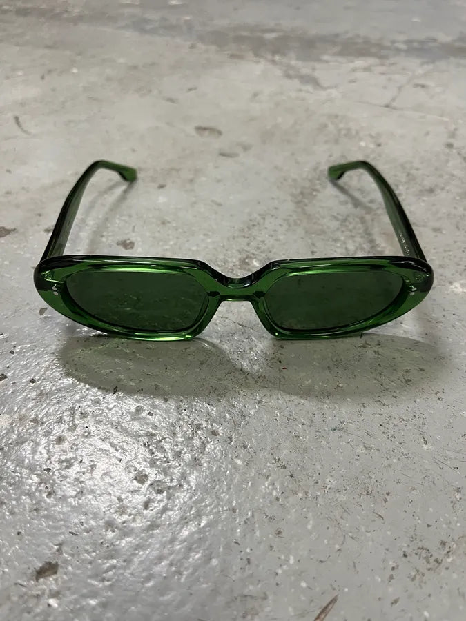 Kiko Kostadinov Ria Sunglasses Emerald Green (OS) pSEnrgt 7