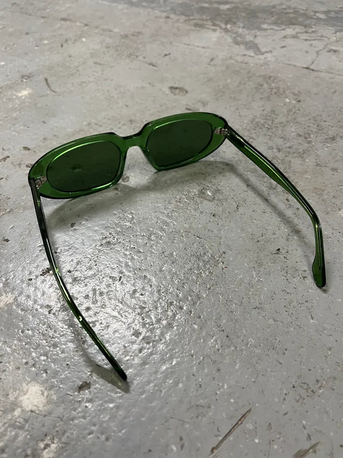 Kiko Kostadinov Ria Sunglasses Emerald Green (OS) pSEnrgt 8