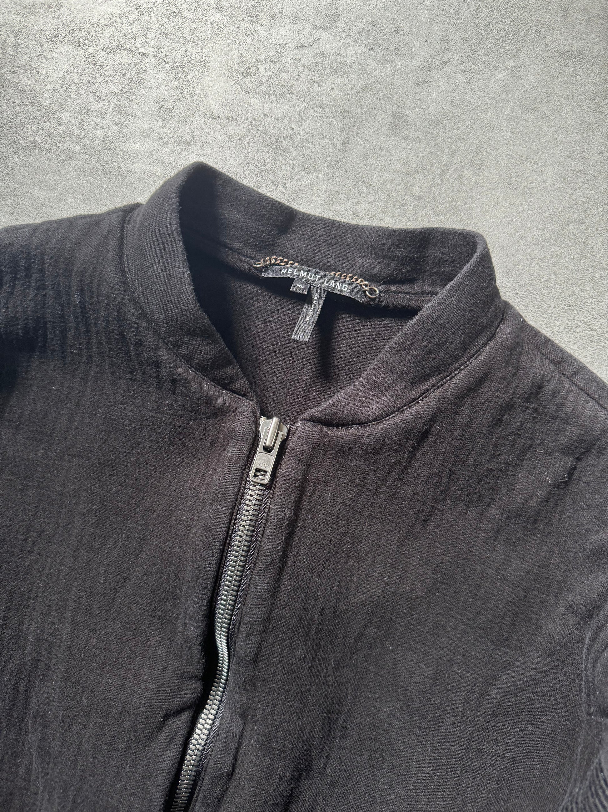 Helmut Lang Cozy Black Shadow Sweater  (XL) - 7