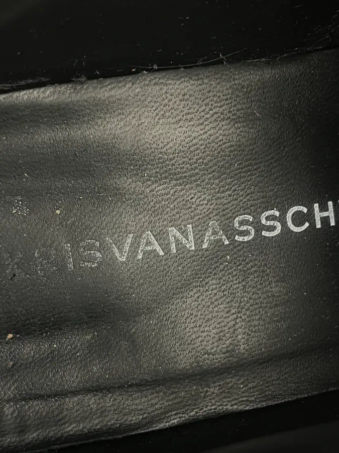 Kris Van Assche Black Leather Boots DMLUTST 7
