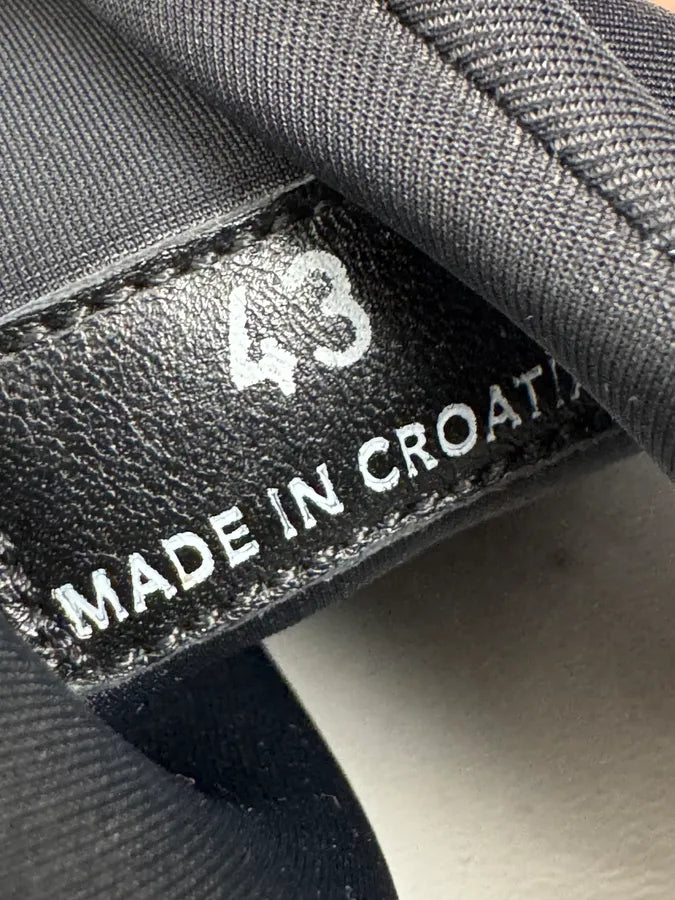 Kris Van Assche Black Megalaced Leather Sneakers OVvDuVy 7