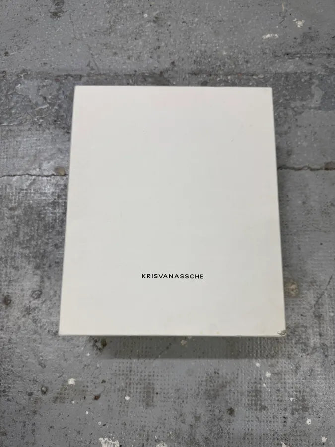 Kris Van Assche Black Suede Leather Laced Low Sneakers MaNsRnk 1