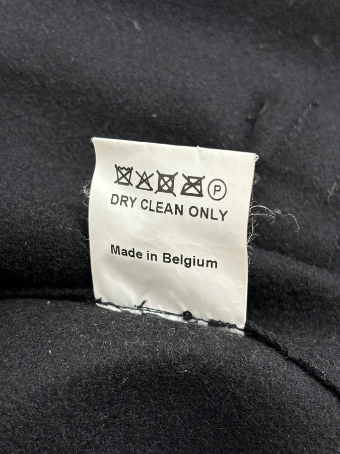 2010s Kris Van Assche Black Wool Double-Breasted Jacket WfIBLfk 11