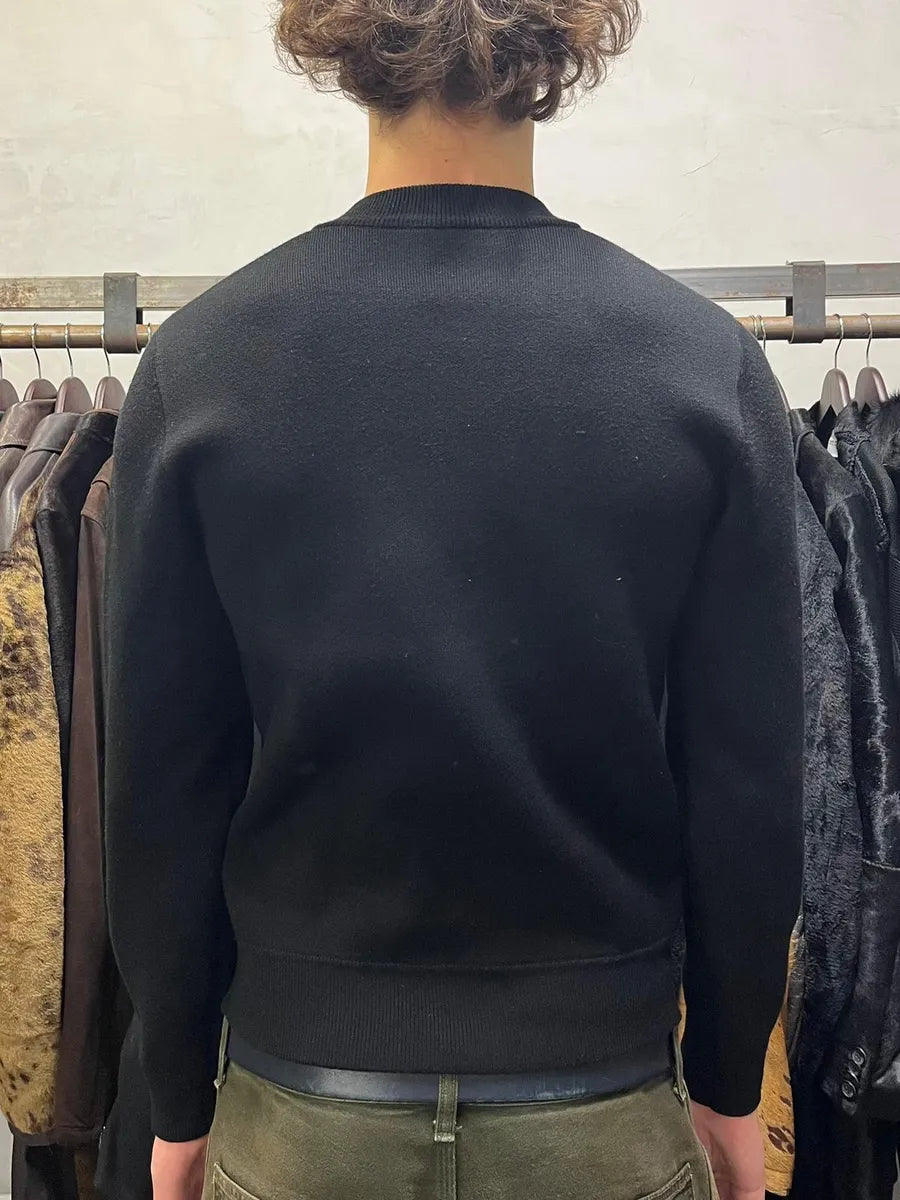 Kris Van Assche Black Wool Sweater XPUTGNS 2