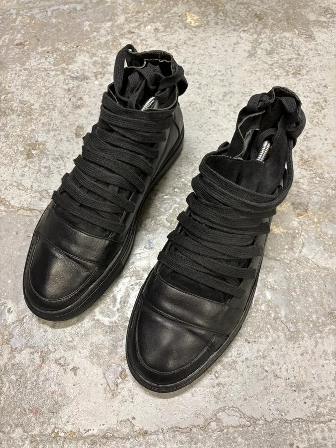 Kris Van Assche Full Black Megaleced Sneakers dbiRVeb 2