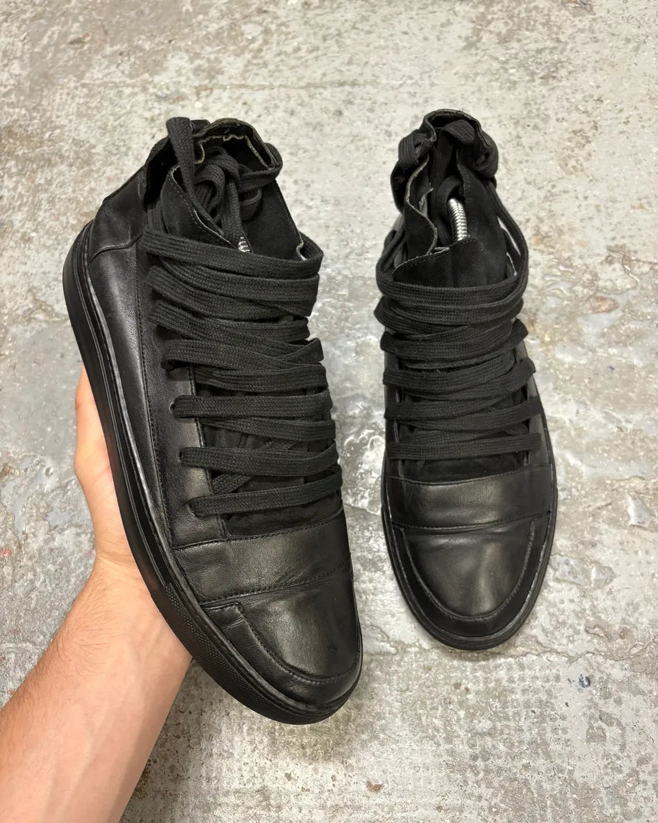 Kris Van Assche Full Black Megaleced Sneakers dbiRVeb 0