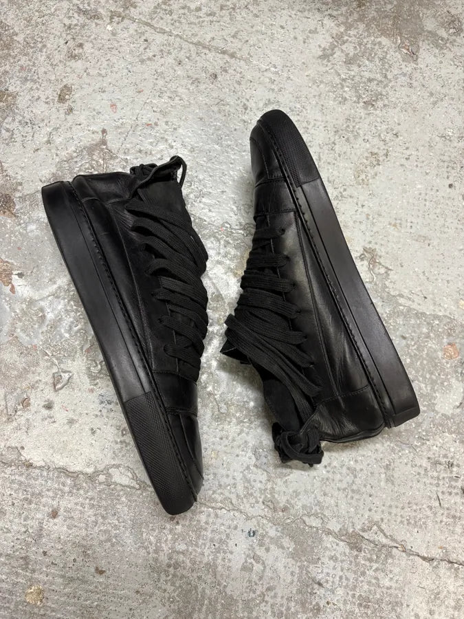 Kris Van Assche Full Black Megaleced Sneakers dbiRVeb 5