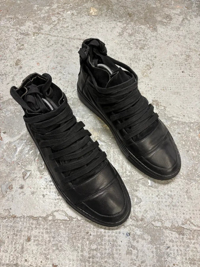 Kris Van Assche Full Black Megaleced Sneakers dbiRVeb 3