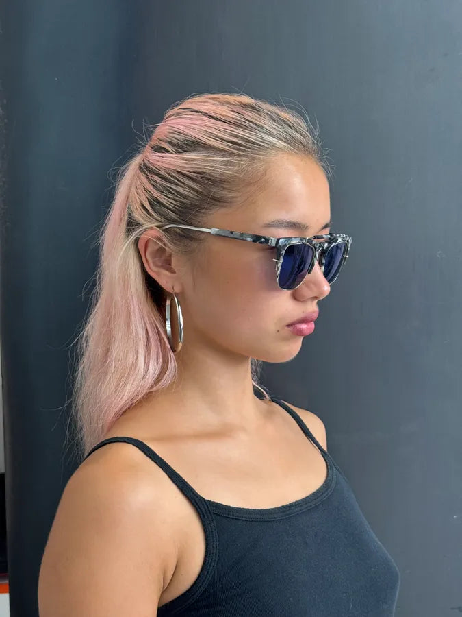 Kris Van Assche Grey Tortoiseshell Acetate Square Sunglasses PPqJngl 2