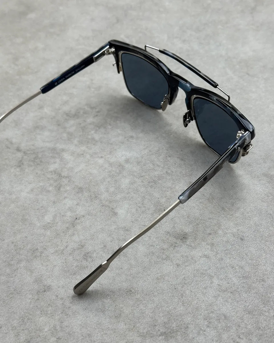 Kris Van Assche Grey Tortoiseshell Acetate Square Sunglasses PPqJngl 5