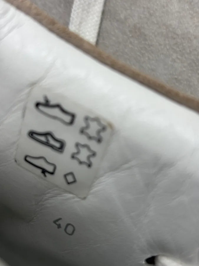 2010s Kris Van Assche Megalaced Beige High Sneakers FzsMDoK 8