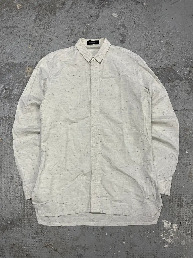 Kris Van Assche Minimalist Pure Grained Shirt (M) yKNaRTP 0