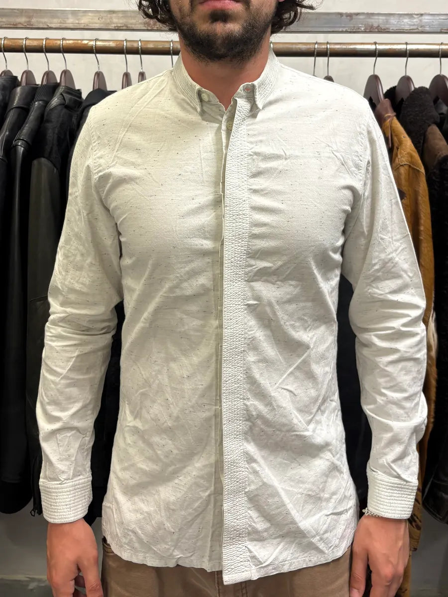 Kris Van Assche Minimalist Pure Grained Shirt (M) yKNaRTP 1
