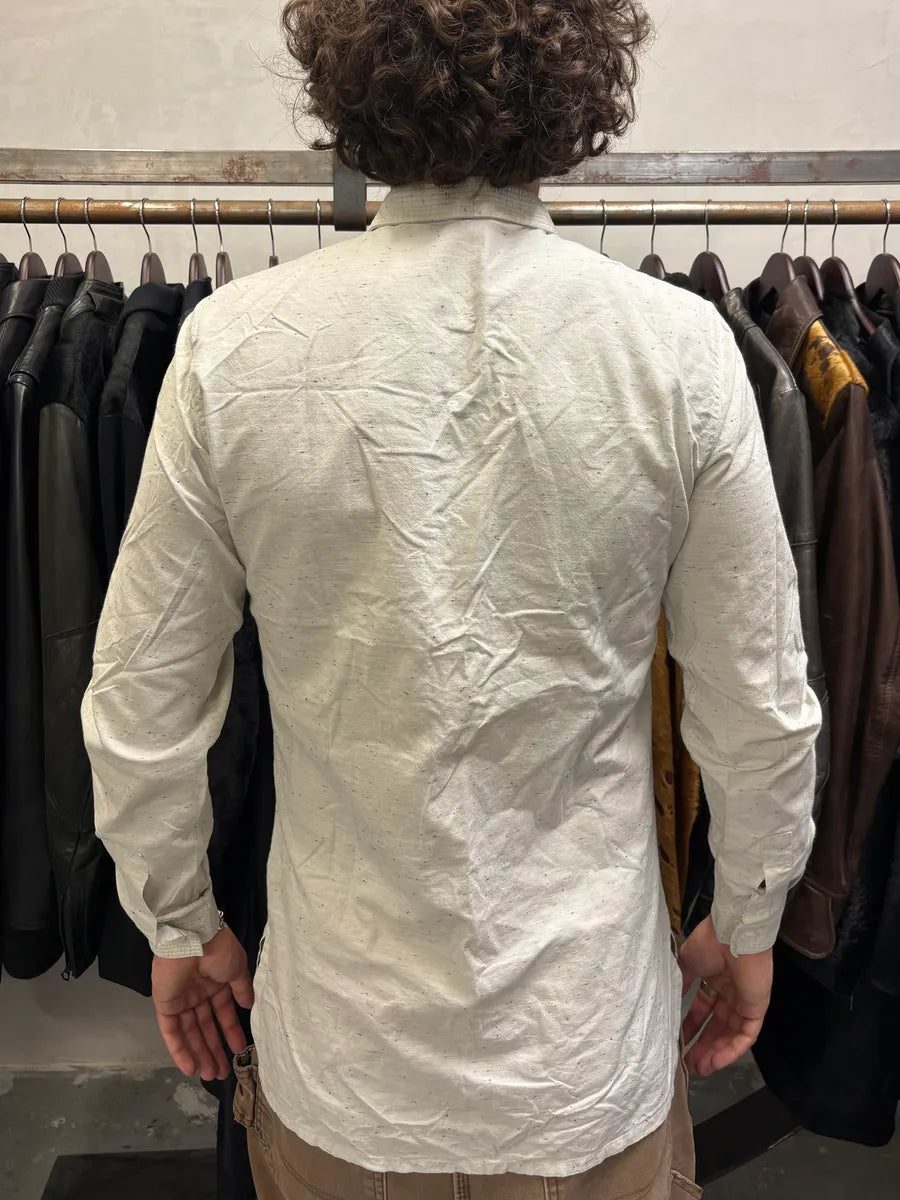 Kris Van Assche Minimalist Pure Grained Shirt (M) yKNaRTP 3