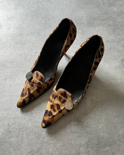 Prada Leopard Chic Heels (38,5) - 2