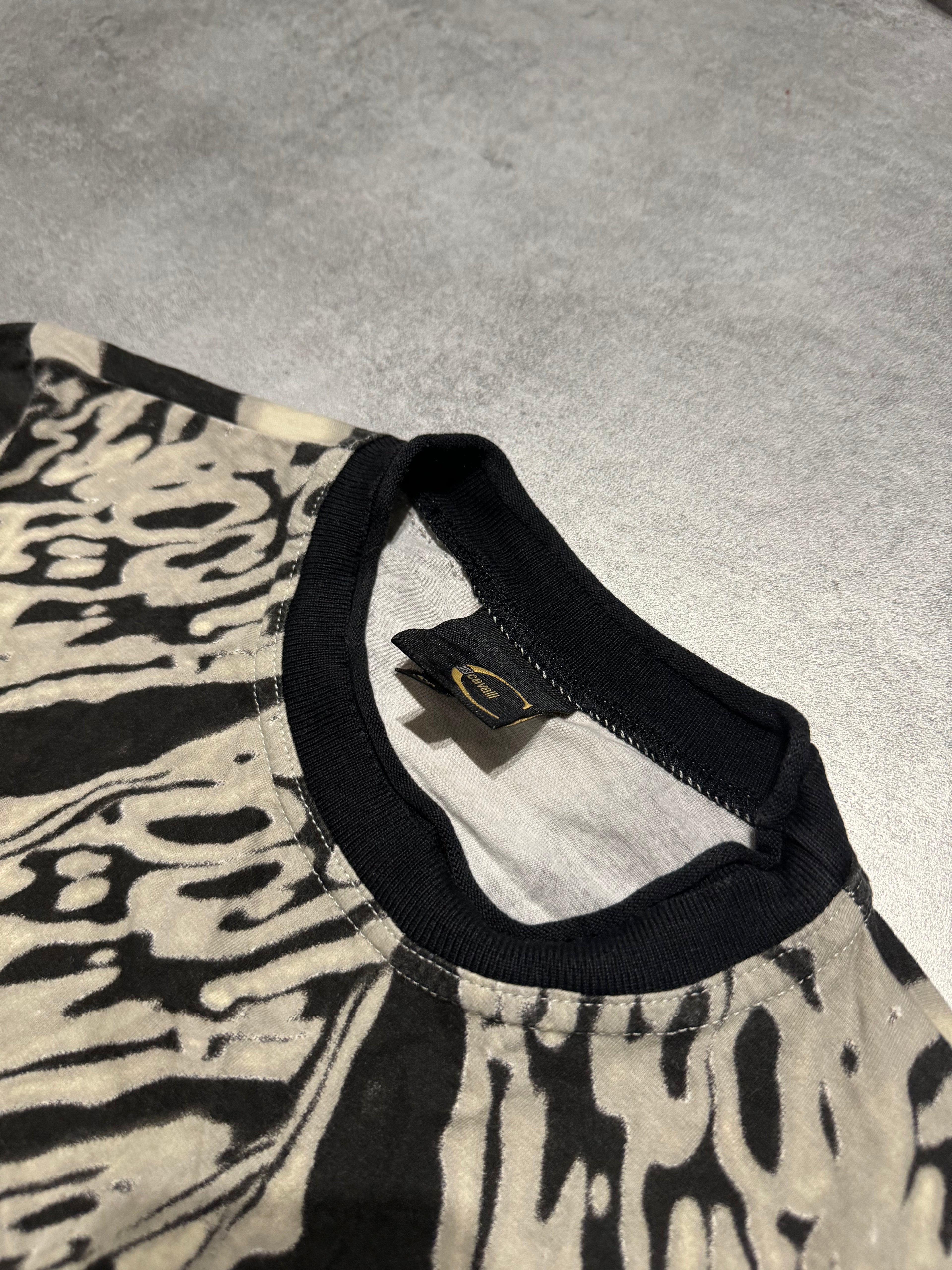 SS2002 Cavalli Hallucination Zebra Longsleeves (S) - 5