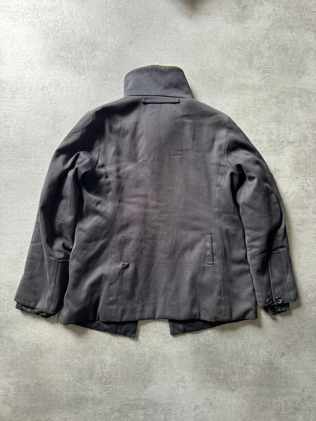 2000s Prada Structural Navy Jacket  (S) - 9