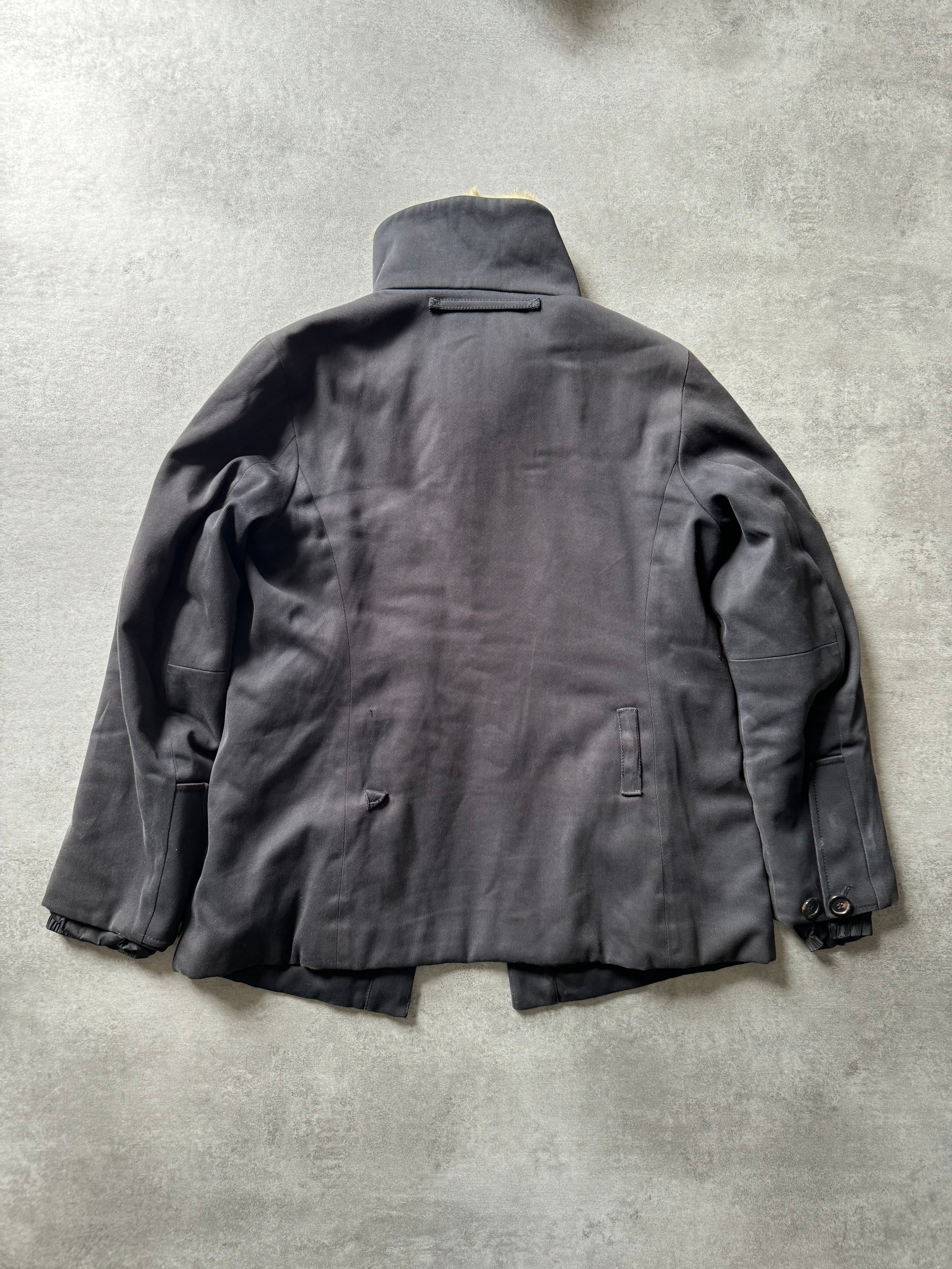 2000s Prada Structural Navy Jacket  (S) - 9