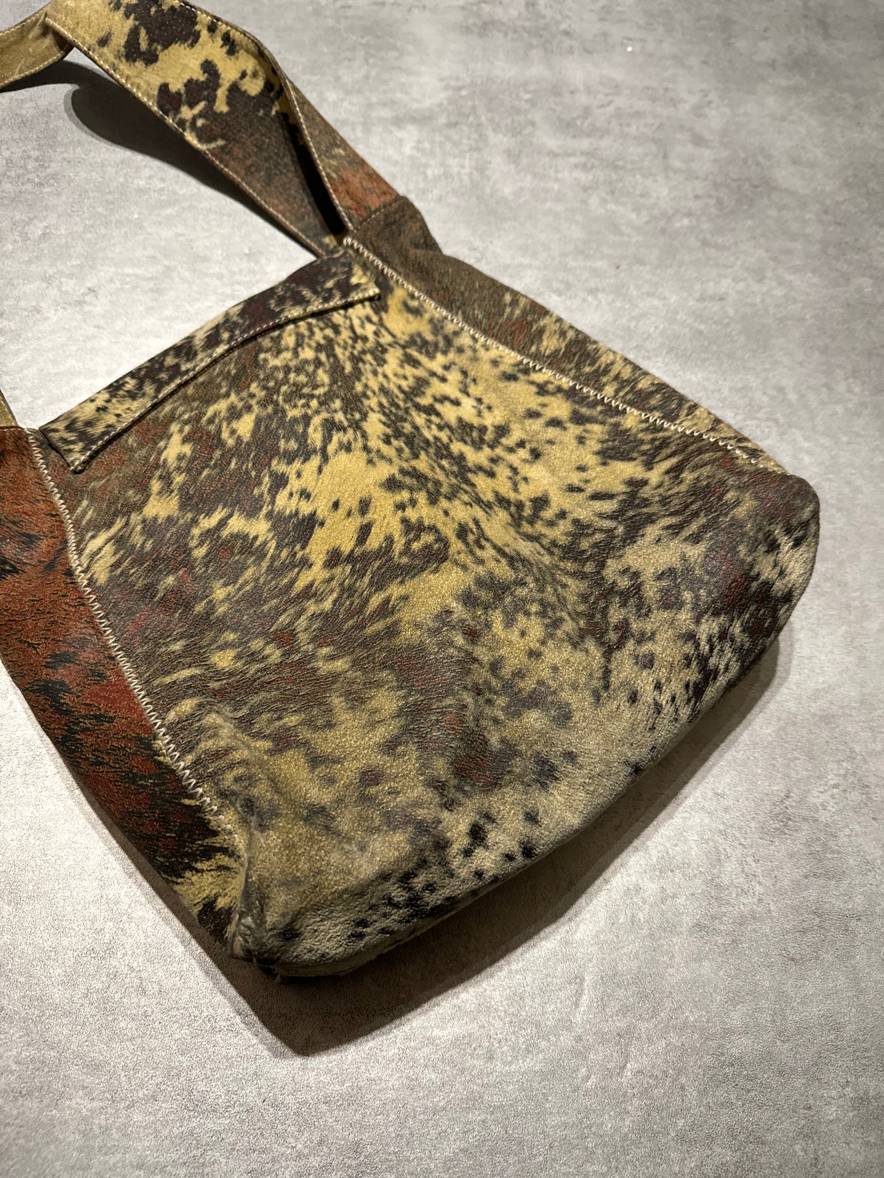 AW1999 Roberto Cavalli Fury Cow Print Effect Handle Bag (OS) - 8