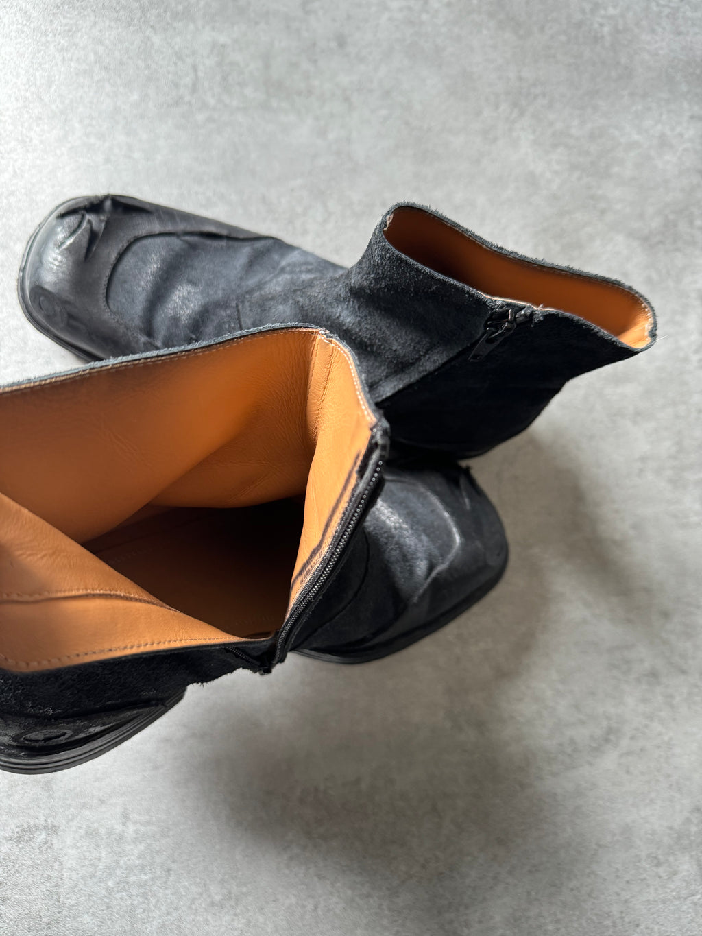 SS2021 Maison Margiela Black Destructured Boots  (40) - 4