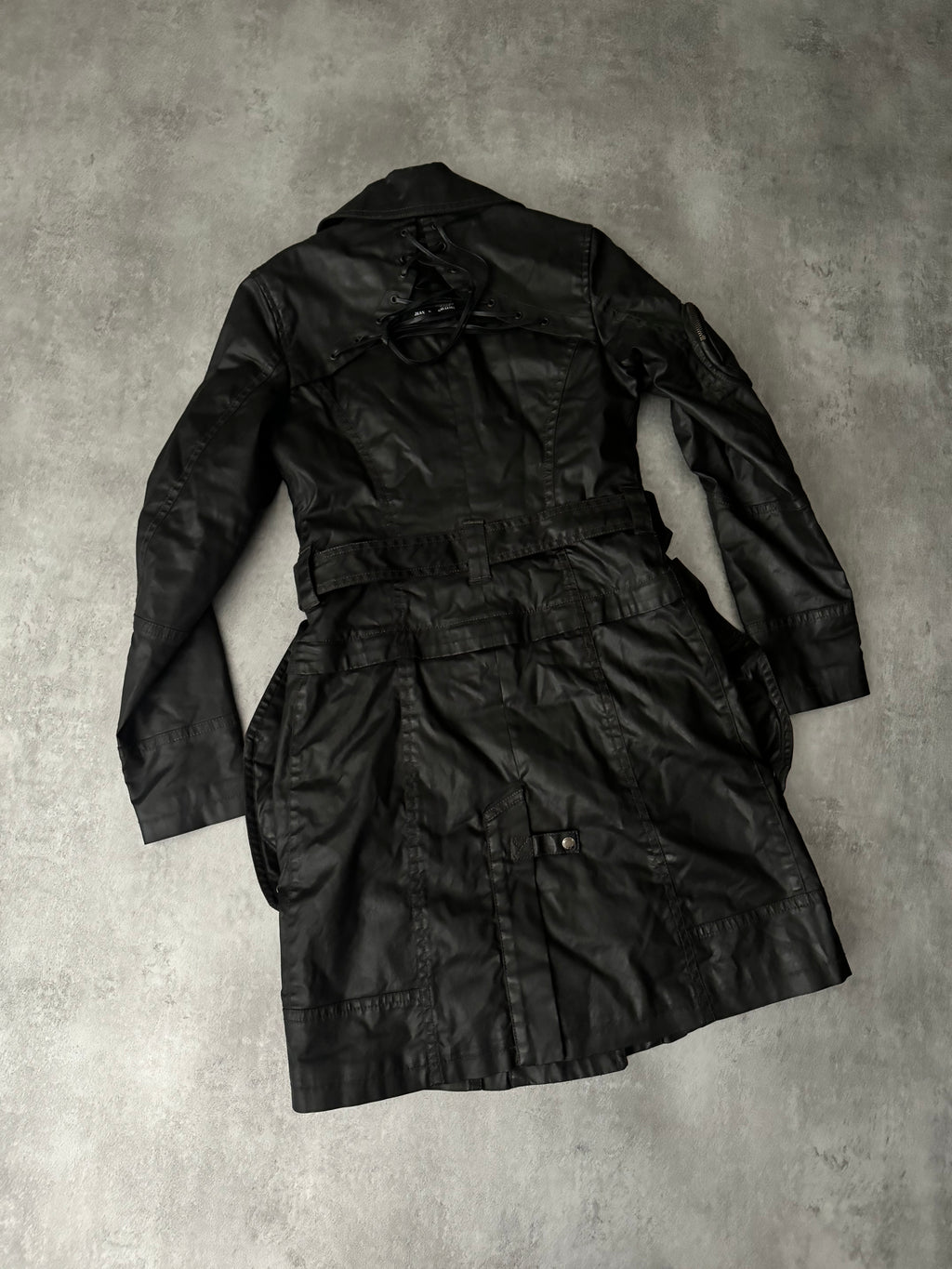 2000s Jean Paul Gaultier Cargo Detachable Trench Jacket (S) - 3