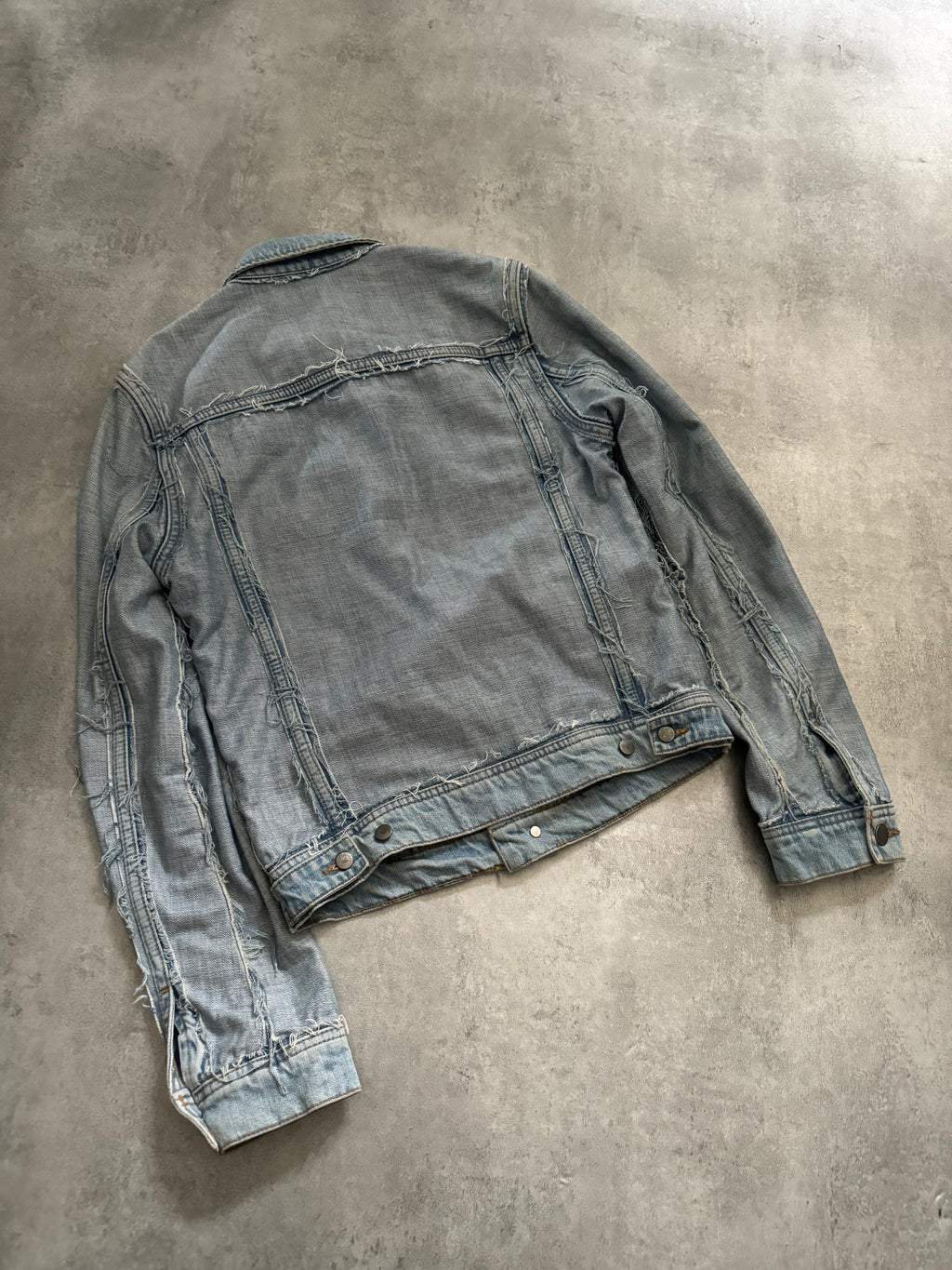 SS2005 Maison Margiela x H&M Reversed Denim Jacket Re-Edition (S) - 7