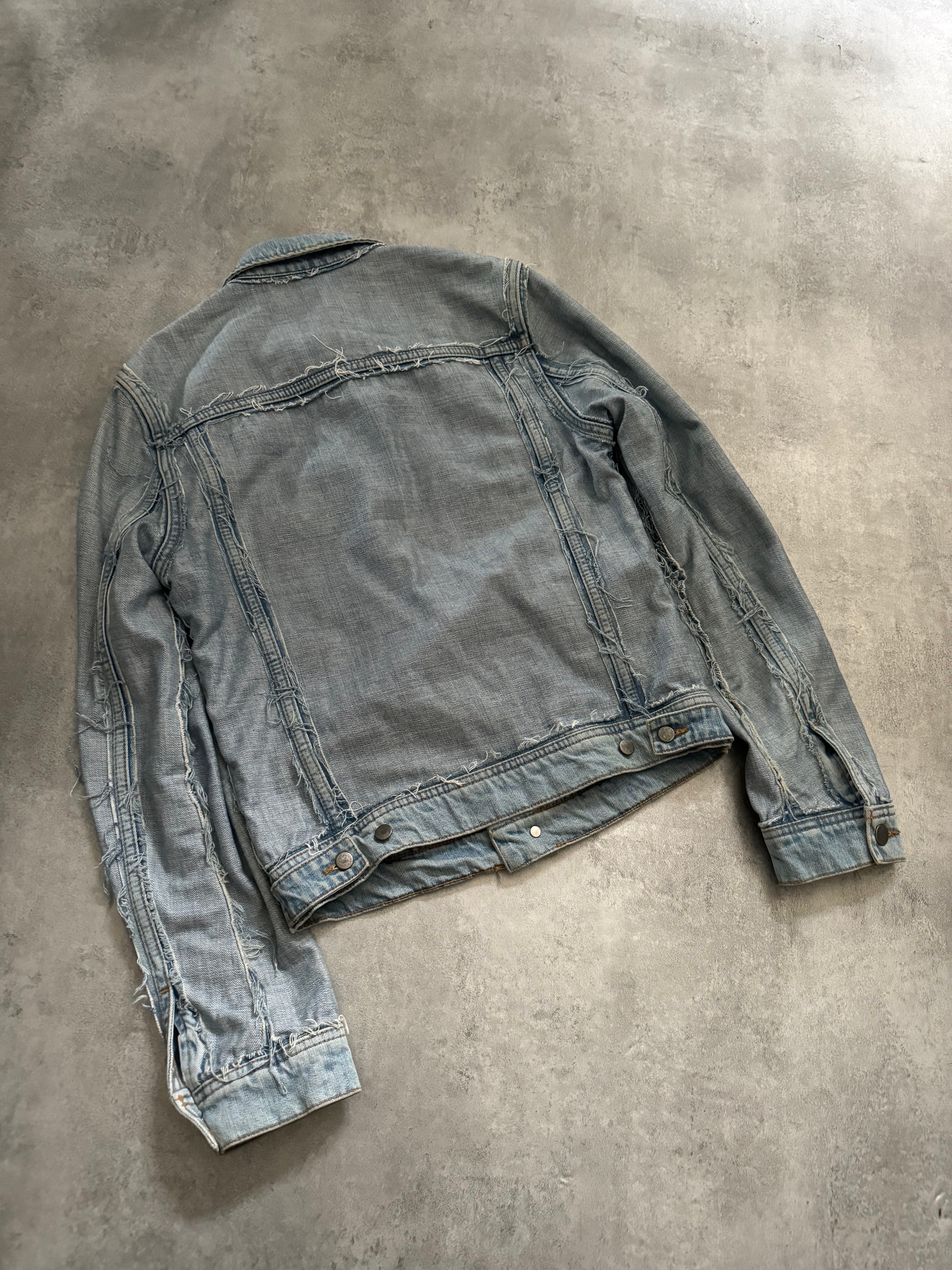 SS2005 Maison Margiela x H&M Reversed Denim Jacket Re-Edition (S) - 7