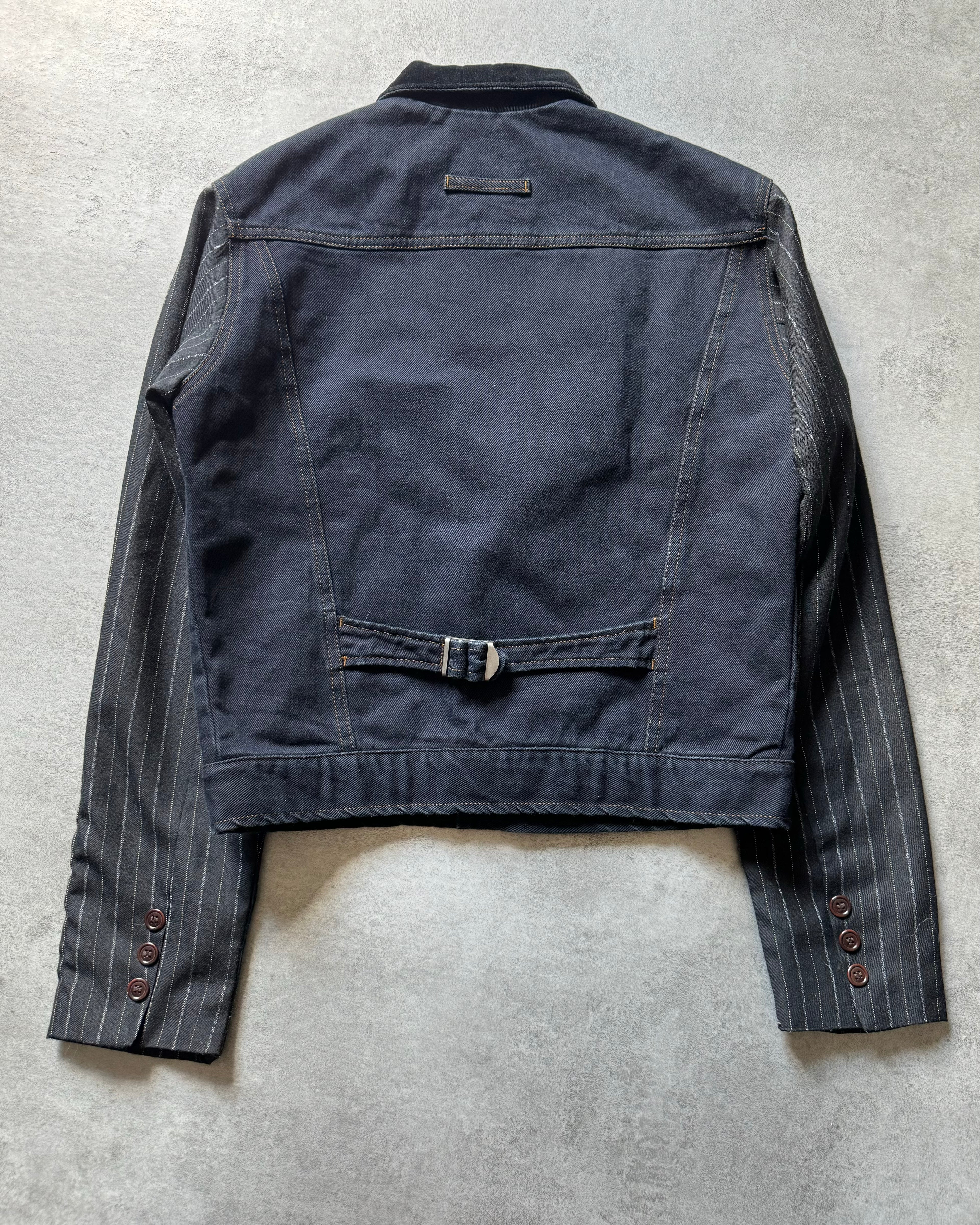 2000s Jean Paul Gaultier Hybride Denim Jacket  (XS) - 3