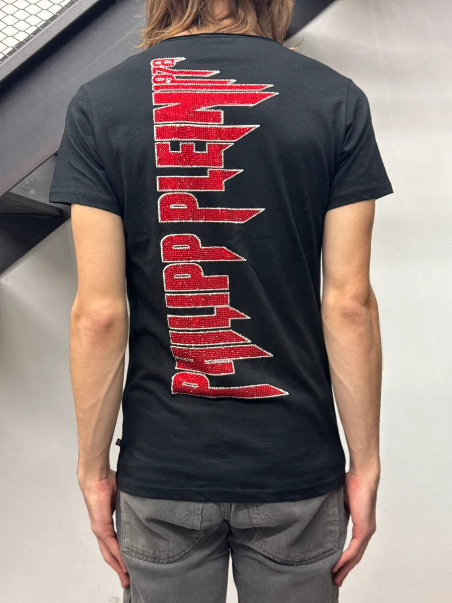 2010s Philipp Plein Black Angel Graphic T-Shirt lHVRzWRh 2