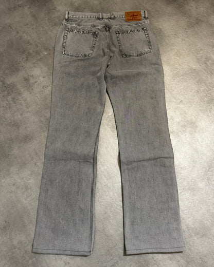 Y/Project Grey Detachable Carpenter Grey Denim Jeans (M/L) - 3