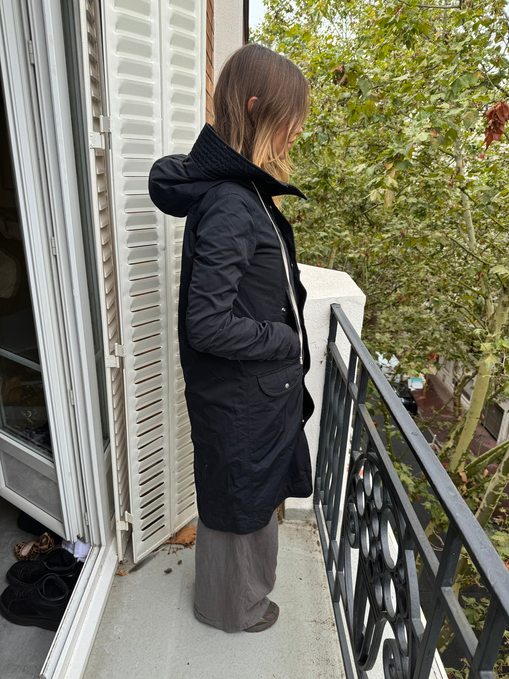 SS2018 Rick Owens DRKSHDW Black Parka Jacket – Dolce Vita Hub